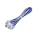 20pcs 2 Pin Arcade Button Wires for Zero Delay USB Encoder PCB with 0.187" 4.8mm Terminals Compatible with Arcade HAPP Push Button/Arcade