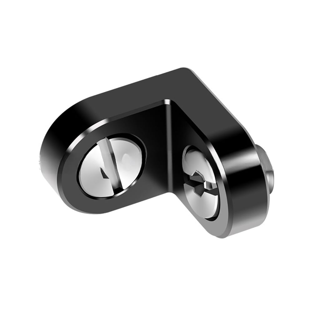 NovelGoal Right Angle Expansion Video Monitor Support Bracket with 1/4 "3/8" Screw Locating Pins for Tripod Head Adapter Mount for Camera Cage