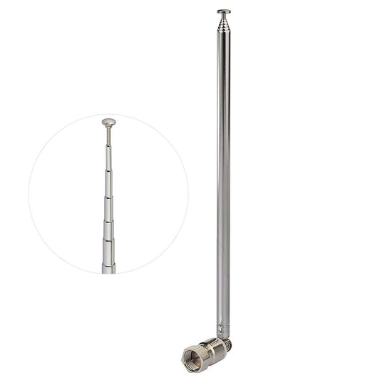 Bingfu FM Antenna 115cm 7 Sections Telescopic FM Radio Antenna Replacement for Yamaha Onkyo Pioneer Marantz Indoor Sound HD Radio Bluetooth Home