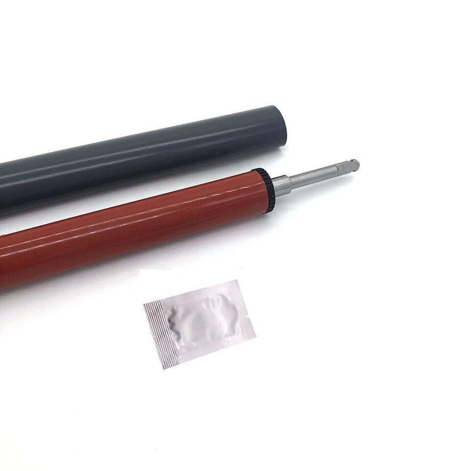CaoDuRen Fuser Film Sleeve Lower Pressure Roller Compatible with HP LaserJet 1015 1018 1012 1010
