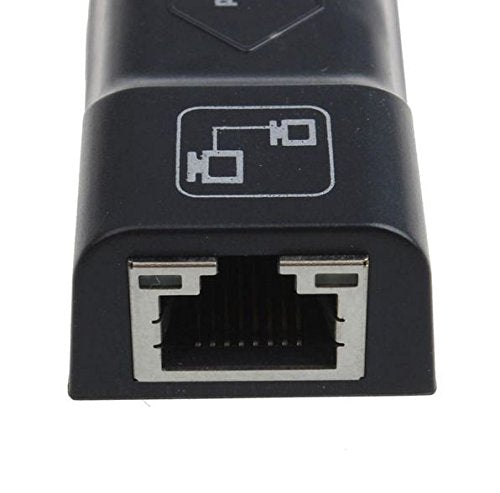 Amazon Ethernet Adapter for Streaming Sticks, Fire TV (2nd Gen, 4K), USB 100Mbps Speed, Micro USB Power OTG Cable - Wired Connection (Not for Roku)