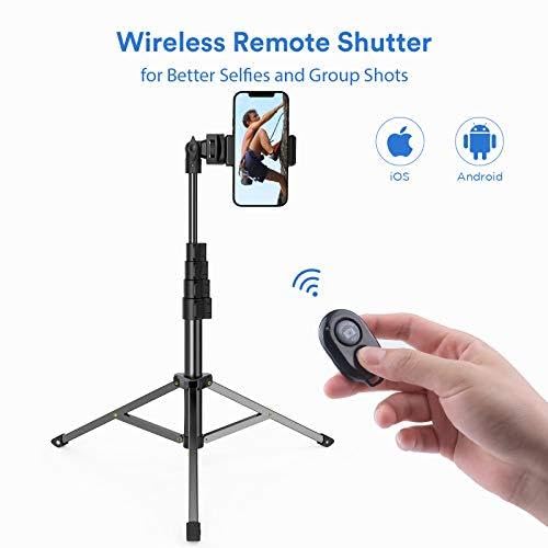 Tripod Selfie Stick Wireless Monopod Compatible with Google Pixel 9 Pro XL, Remote Shutter Built-in Self-Portrait Extendable Stand