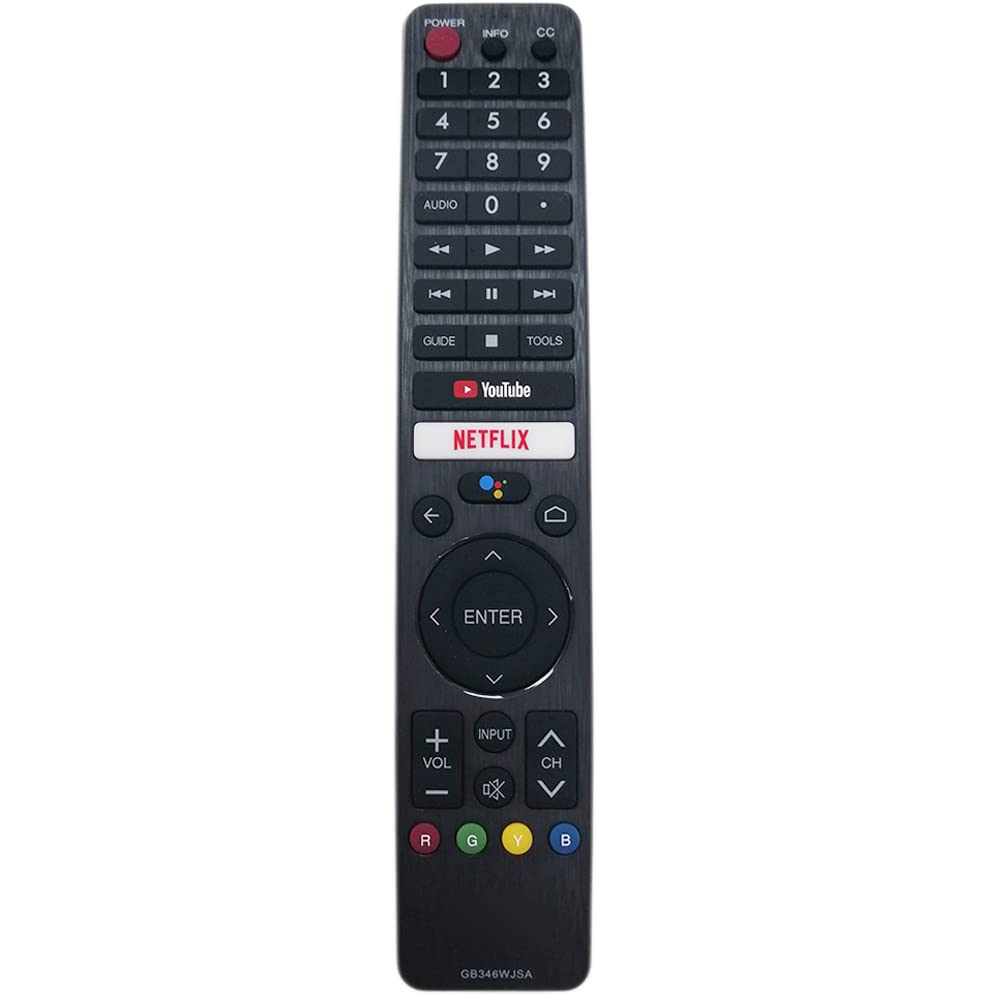 Replacement Remote Control for Sharp AQUOS Smart LCD LED TV with YouTube Netflix GB326WJSA GB346WJSA