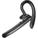 Wireless Earphone Ear-Hook Headphone Boom Mic Compatible with Samsung Galaxy S24/S23/S22/S21/Plus/Ultra, Z Flip/Z Fold 4 5 6, A14/A15/A25/A35/A54