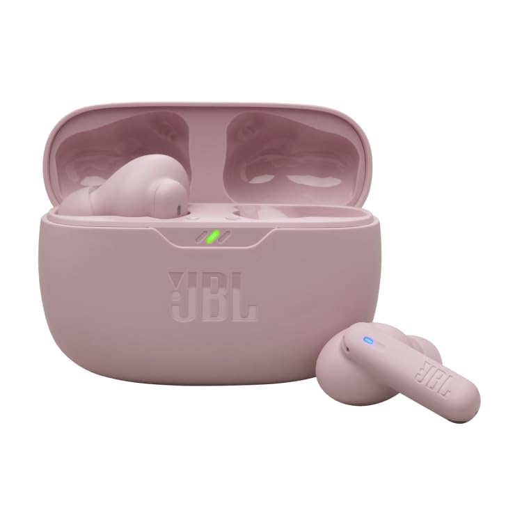 JBL Vibe Beam 2 - True Wireless Noise Cancelling Earbuds Pure Bass Sound & Smart Ambient Technology, 4mics for Crisp, Clear Calls, up to 40Hrs