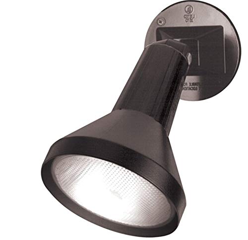 Ciata 15" Outdoor Security Flood Light 1 Head with Heavy Duty Cast Aluminum Body 150W PAR38 Weather Proof Black Finish