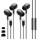 Wired Earbuds USB C for Samsung S26/S25/S24, USBC Headphones Wired Ear Buds
