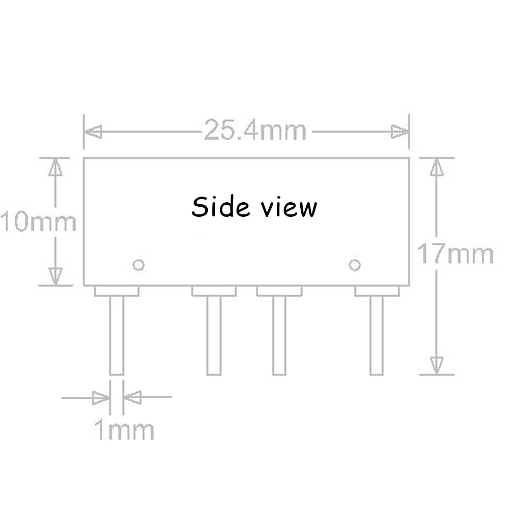 SaiDian 1Pcs DC-DC Converter DC-DC Buck Step Down Isolated Power Module Converter DC9-30V 24V/12V to 5V