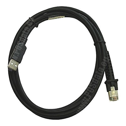 Datalogic 90A052258 USB 2M Black Male-to-Male Laptop/Desktop Computer Peripheral Connection Cable