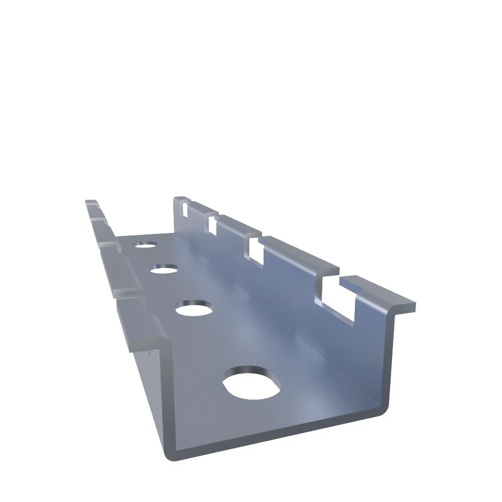 NavePoint Wire Mesh Cable Tray Ceiling Hanging Bar 8in Wide