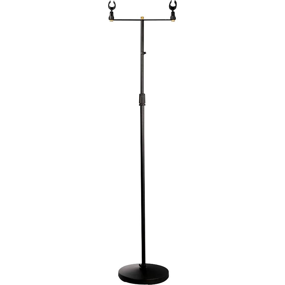 PylePro PMKS18 Universal Dual-Holding Compact Base Microphone Stand with Height Adjustable