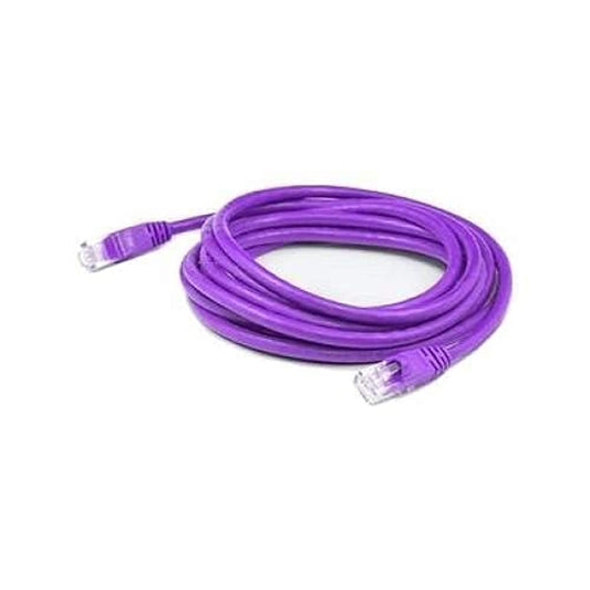Add-On ADD-100FCAT6A-PE 100 ft. RJ-45 Male to RJ-45 Male Straight Cat6A UTP Copper PVC Patch Cable44; Purple