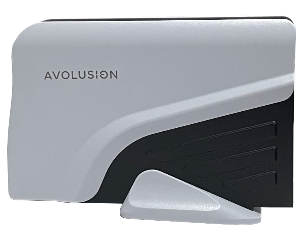Avolusion PRO-Z Series 6TB USB 3.0 External Gaming Hard Drive for PS5/PS4 Game Console (White) - 2 Year Warranty (Renewed)