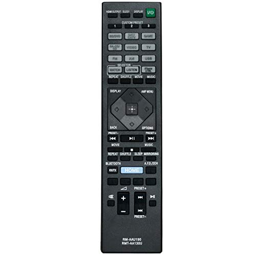 New RMT-AA130U Replace Remote Control for Sony STR-DN1060 Home Theatre AV Receiver