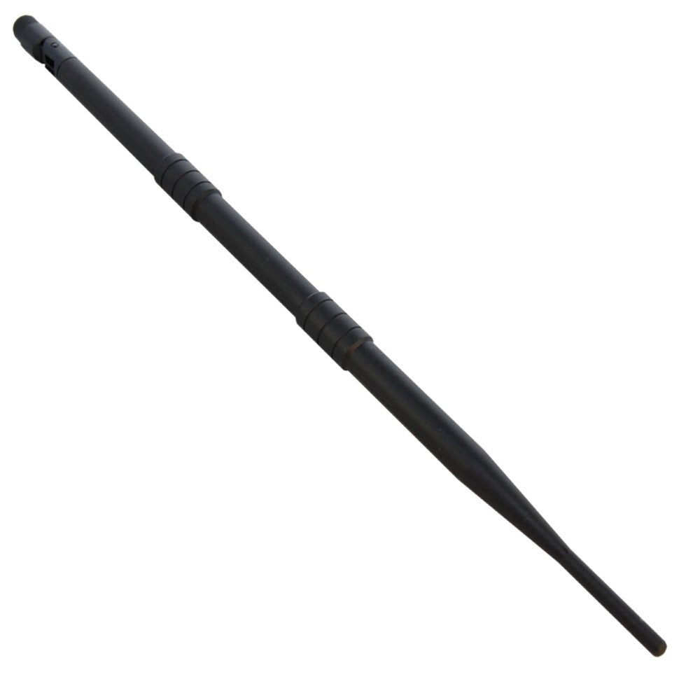 HQRP 2-Pack 2.4-2.5Ghz 9 dBi RP-SMA WiFi Booster Wireless Antenna WLAN Compatible with Alfa AWUS051NH / AWUS036AC / AWUS036ACH / AWUS052NH