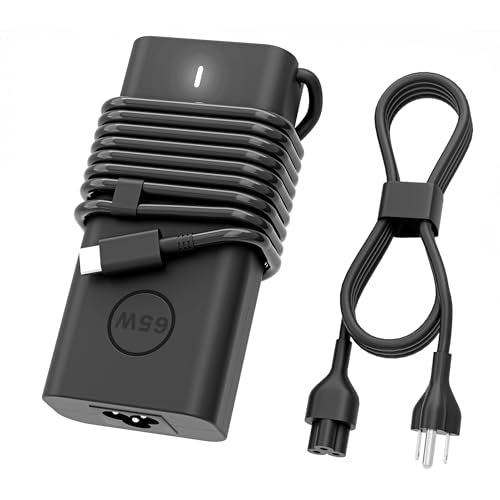SZGUDULO 65W 60W USB C Laptop Charger for Dell Latitude XPS Chromebook