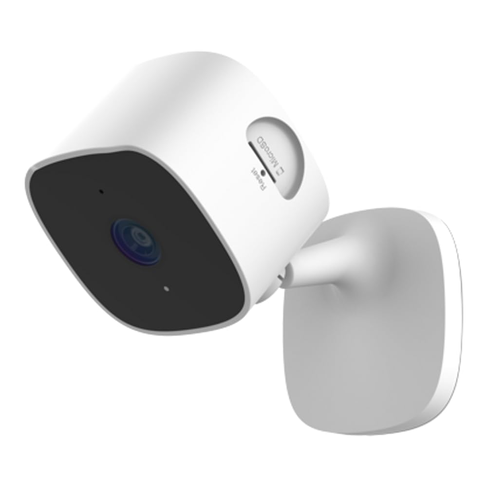 Swann EVO 2K Indoor Wi-Fi Security Camera: 2K HD Video, Compact Plug-in, Sound/Motion/pet/Person Detection, Live View, Night Vision, 2-Way Talk