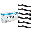 SuppliesMAX Compatible Replacement for Porelon 12901 Black Printer Ribbons (6/PK) - Replacement to S015335 / S015327