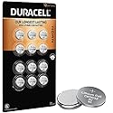 Duracell CR2032 3V Lithium Battery, Child Safety Features, 12 Count Pack, Lithium Coin Battery for Key Fob, Car Remote, Glucose Monitor, CR Lithium 3…