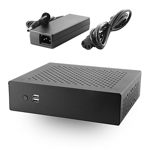 MX500 Industrial Fanless Mini-ITX Case w/ 80W DC-DC Power Board & 60W AC Adapter