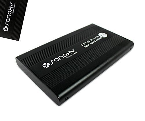 SANOXY® 2.5 Inch Laptop Hard Drive USB 2.0 SATA Enclosure/Case (2.5 inch HDD SATA)