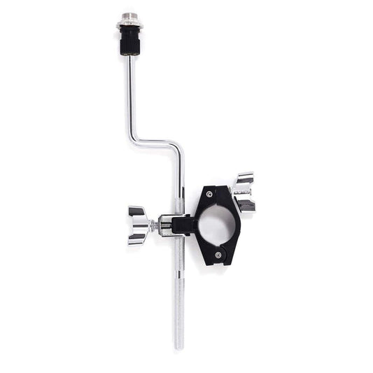 Gibraltar Drum Rack Microphone Shock Mount Clamp w/ Z Rod, Secure Vibration Control Mic Holder for Rack Bars, Adjustable Design, Durable Hardware for