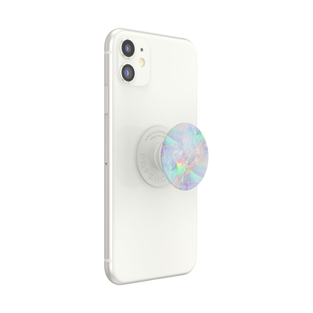 PopSockets Adhesive Phone Grip, Holder, Phone Stand, Fun - Opal