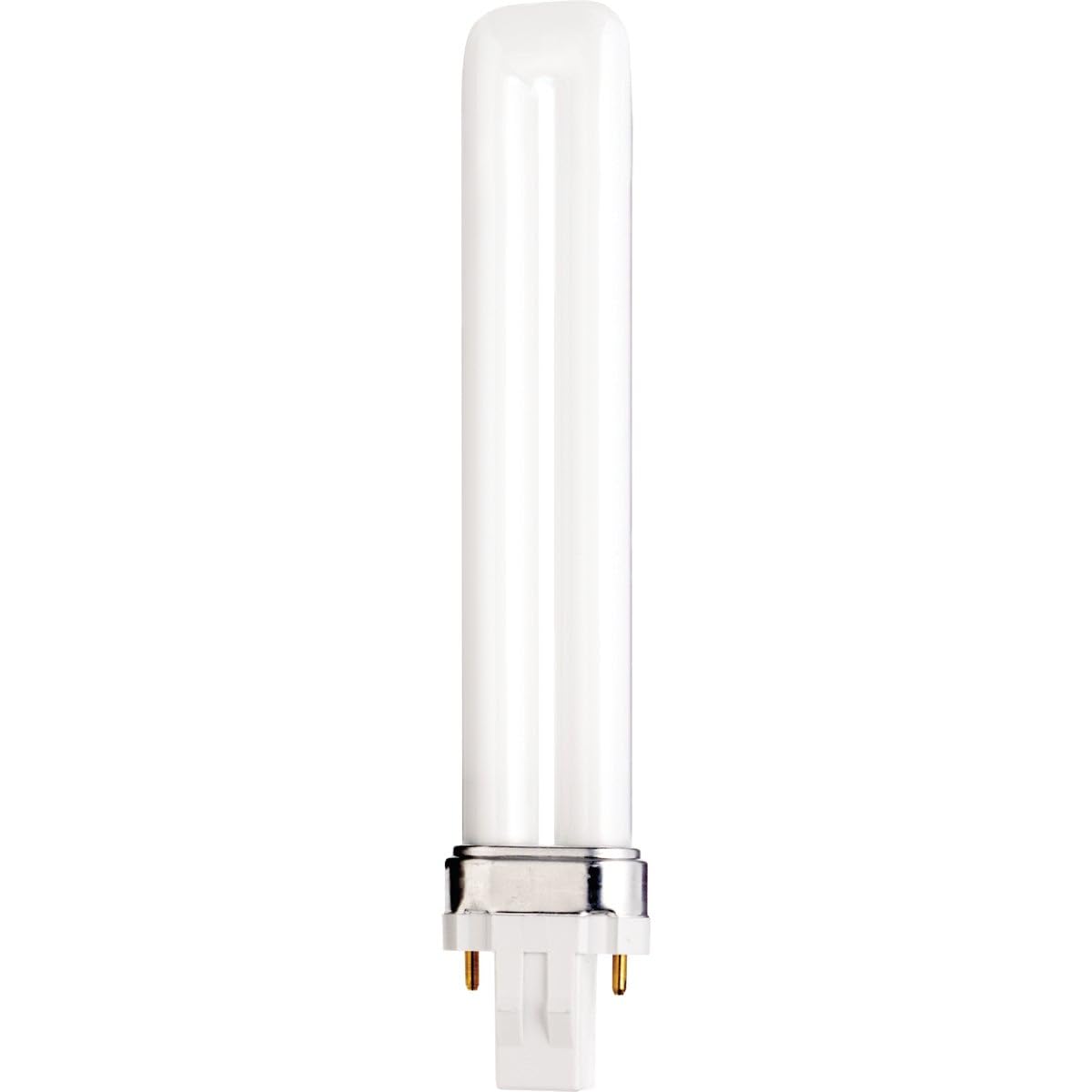 Satco S8312 HyGrade 13-Watt T4 Compact Fluorescent Light Bulb, GX23 Pin Base White
