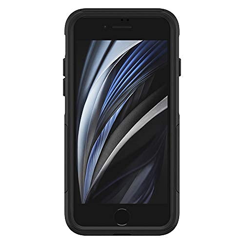 OtterBox iPhone SE 3rd & 2nd Gen, iPhone 8 & iPhone 7 (not Compatible with Plus Sized Models) Commuter Series Case - Black, Slim & Tough