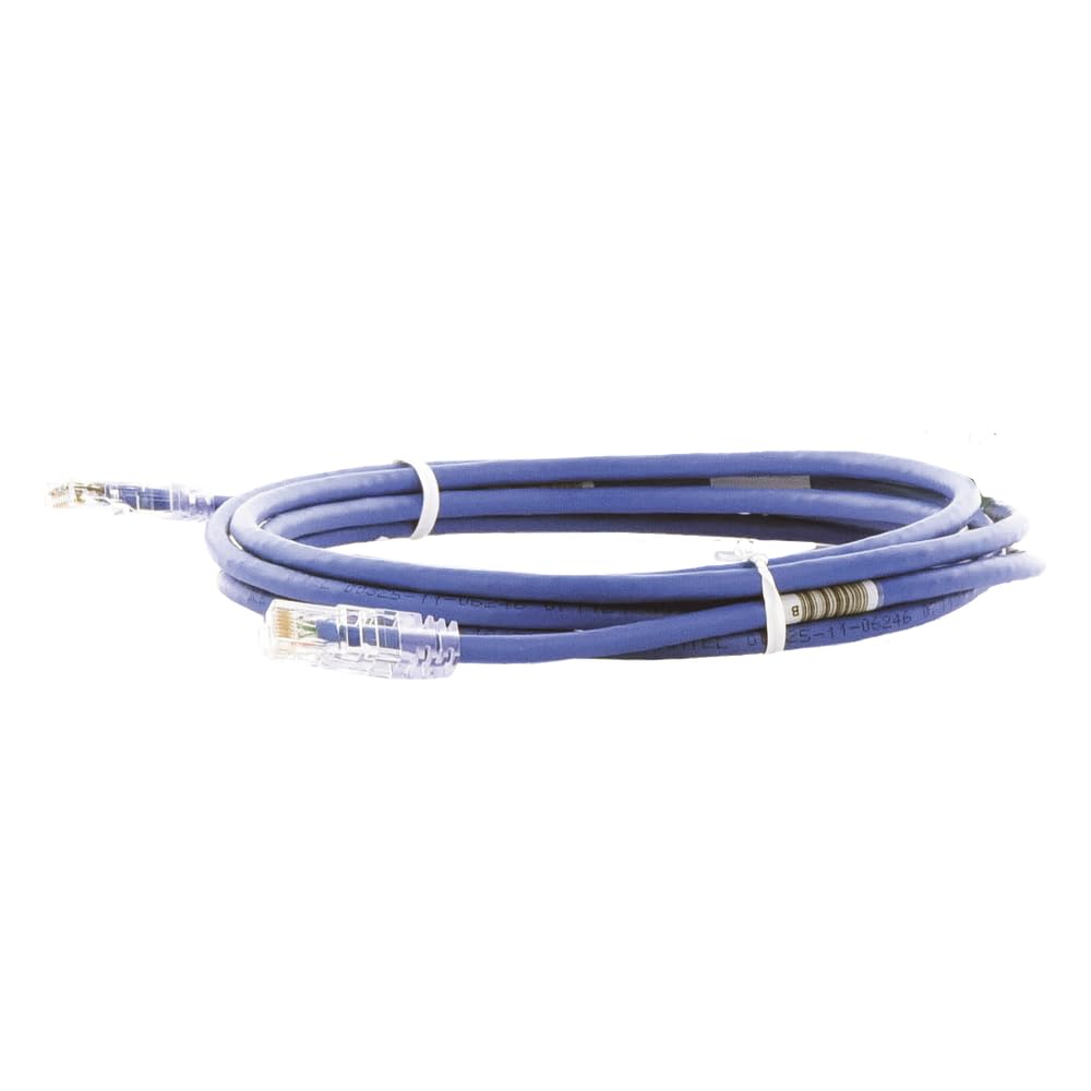 PANDUIT UTPSP10BUY Cable Assembly MOD 24-4PR STRANDEDCAT6 IP5 T568A/B 10FTNON-Integ Blue