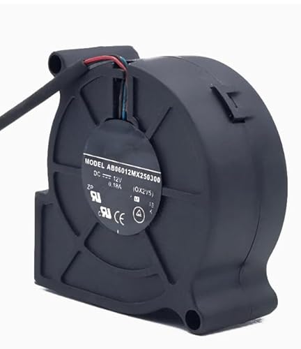 AB06012MX250300 60X60X25MM 6CM 12V 0.18A 2.16W 3-Wire Projector Turbo Fan