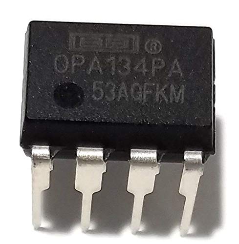 Juried Engineering OPA134PA OPA134 - Mono HiFi SoundPlus High Performance Audio Operational Amplifiers Op-Amp Breadboard-Friendly (Pack of 1)