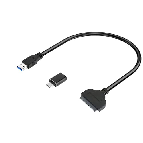 A-Goldnest SATA to USB Adapter - Superspeed 5Gbps Cable for 2.5 inch HDD and SSD, Compatible with USB 2.0/1.1 Older SATA Connector