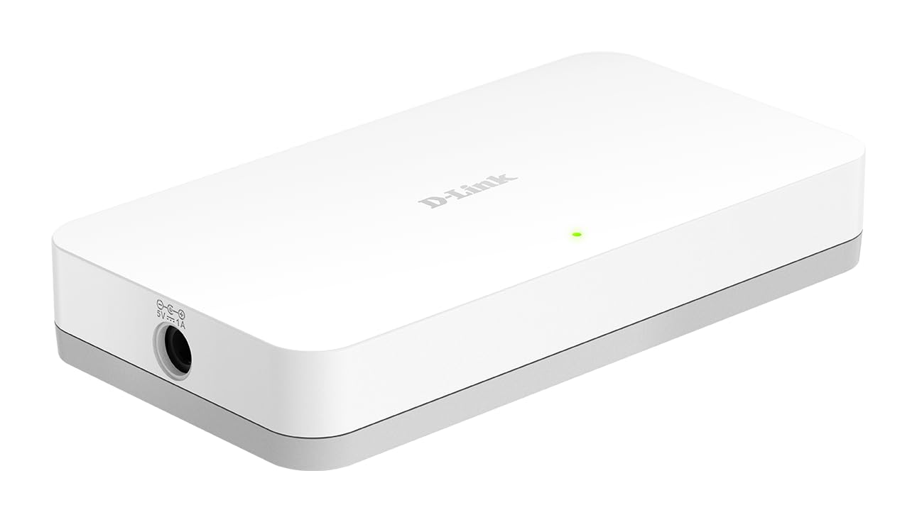 D-Link GO B/W 8G/E 8-Port Gigabit Easy Desktop Switch White/Grey