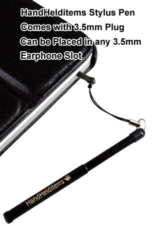 Micro HDMI (Type D) to HDMI (Type A) Cable For Amazon Kindle Fire HD 8.9 Tablet - 6 Feet (Package include a HandHelditems Sketch Stylus Pen) (NOT