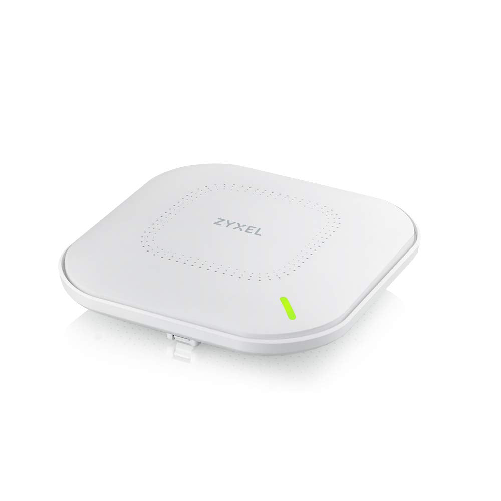Zyxel True WiFi 6 AX1800 Wireless Gigabit Enterprise Access Point | Wall & Ceiling Optmized Antenna | Cloud, App, Direct or Controller Management |