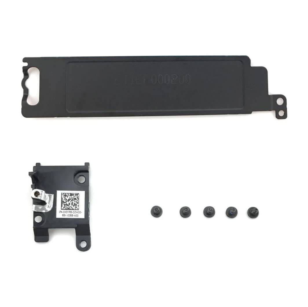 Fleshy Leaf M.2 SSD Heatsink Cover w/Support Bracket Replacement for Dell Latitude E5470 E5570 E5270 5470 5570 Precision M3510 X3YR8 0X3YR8 1X2MT