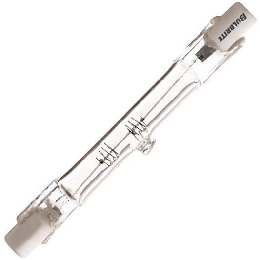 Bulbrite Halogen T3 Q250T3/S 120-Volt Halogen Short J-Type Torchiere Bulb, 250-Watt,Clear