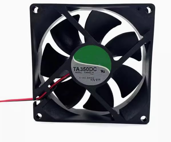 TA350DC C34422-16 9025 9CM 12V 0.40A 2-Wire Cooling Fan
