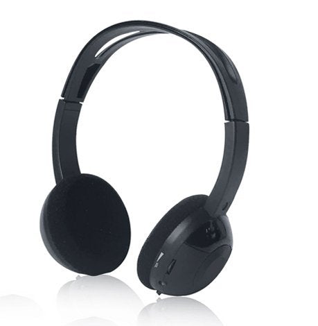 Chevy Suburban Wireless DVD Headphones For 2003-2016 Model Years - Over Ear Headphones with Passive Noise Cancellation - IR Music Headphones