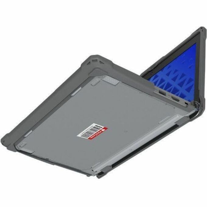 Extreme Shell-F3 Slide Chromebook Case for Lenovo 100e G5 Chromebook 11.6" (Gray/Clear)