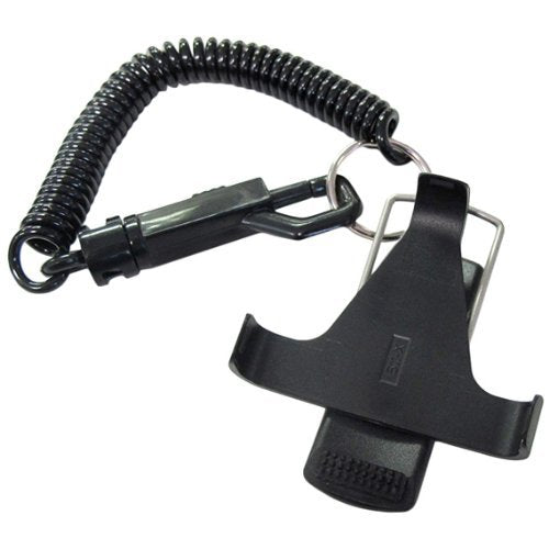 Hinge Clip Assembly with Coil Lanyard - PTO511 (BPX Series Phones) (Single)