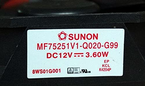 MF75251V1-Q020-G99 Fan 12V 3.60W Projector Fan