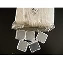 30 Pack SD MMC/SDHC PRO Duo Memory Card Plastic Storage Jewel Case (Memory Card not Included) (1 3/8" x 1 3/8" x 1/4")