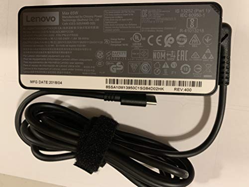 Lenovo P/N: GX20P92530 65W USB-Type C AC Adapter for Lenovo Yoga C930-13, Yoga 920-13, Yoga 730-13, IdeaPad 730s-13