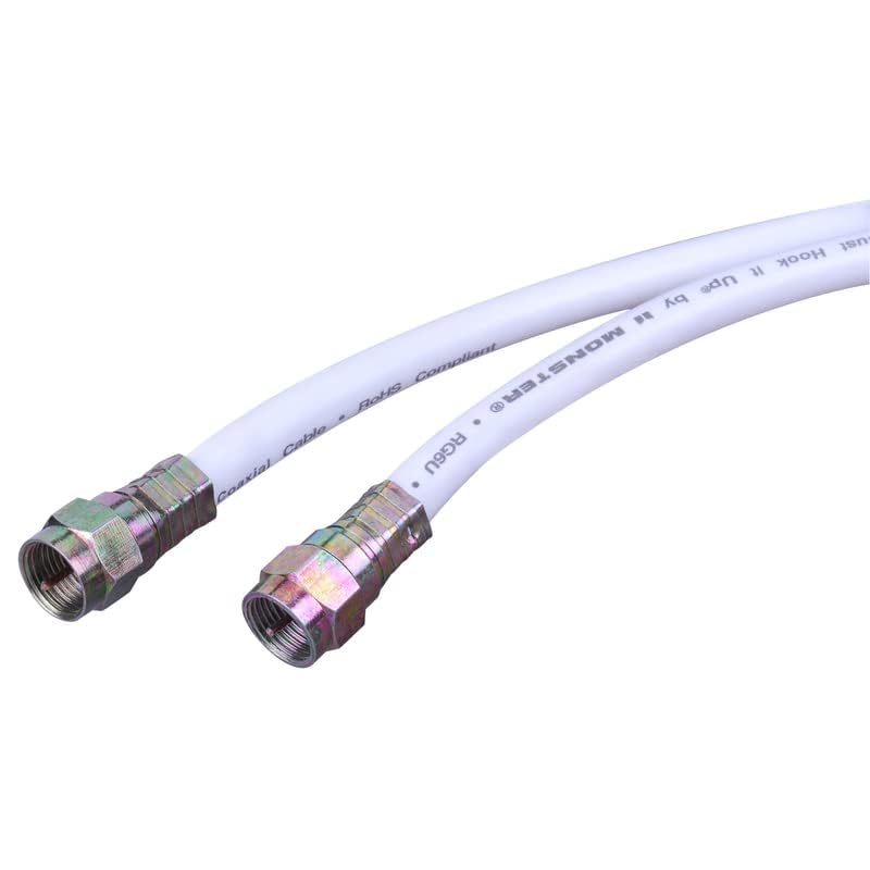Monster Cable Video Coaxial Cable Digital 75 Ohm 25 ' Carded