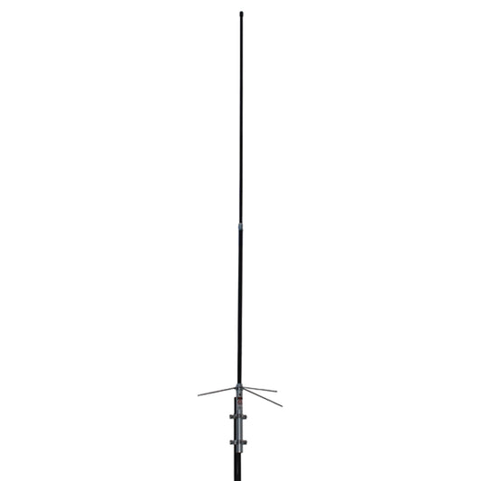 Tram 1480-B 200-Watt Dual-Band 2-Section Fiberglass Base Antenna with 50-Ohm UHF SO-239 Connector, 8-Ft. 4-in. Tall (Black)