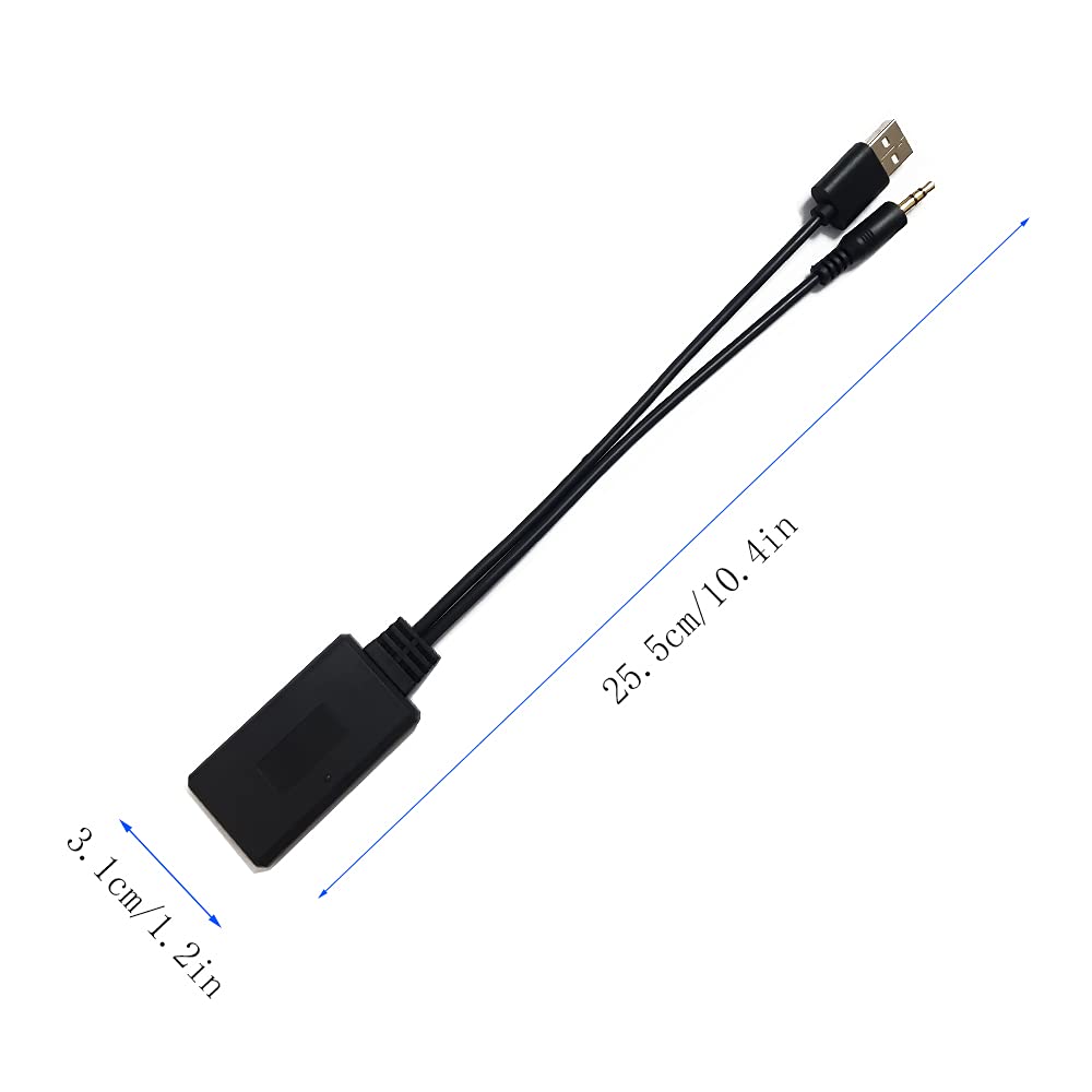 Bojer Music Adapter Compatible with Car Apple Android Phone Music AMI Interface Cable Capable Devices