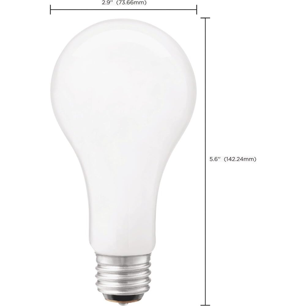 Satco 200W Equivalent 4000K Medium Base A23 LED Bulb - 1 Each