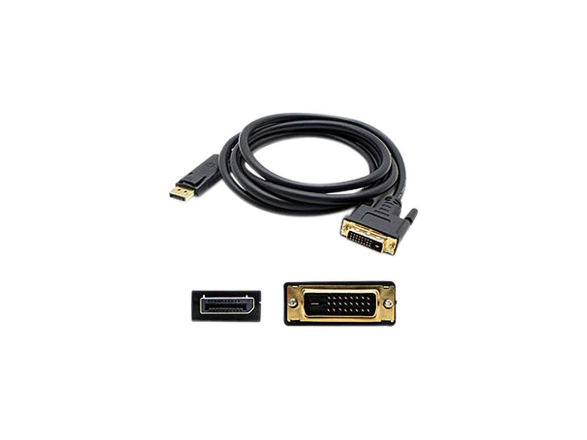 Addon-Networking DISPLAYPORT2DVI6F 6' DisplayPort to DVI-D Adapter Cable, Black